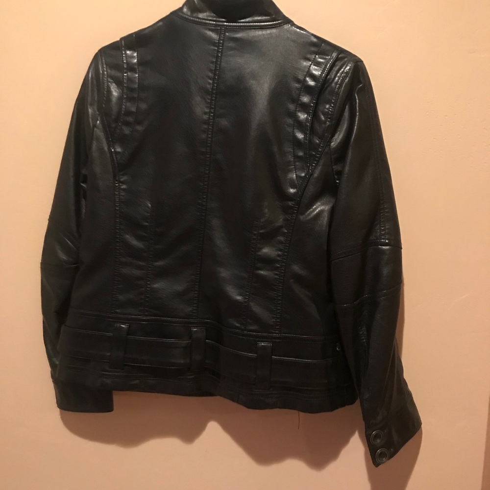 Relativity Pleather Jacket - Picture 3 of 5